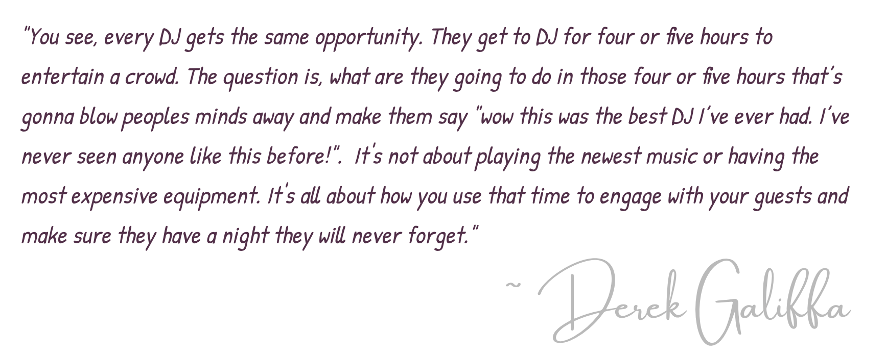 Message from our recommended Pittsburgh DJ