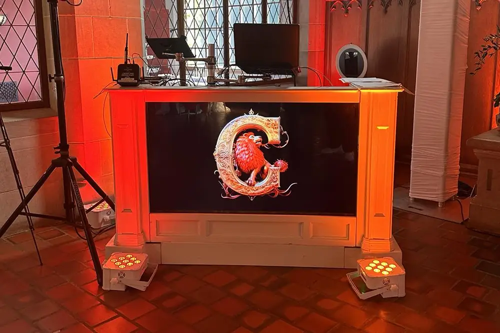 Video DJ Booth Rental